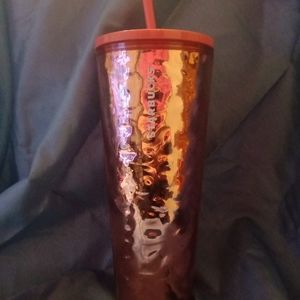 Starbucks cup peach color
